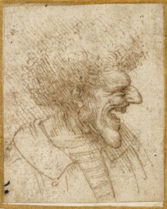 Leonardo-Caricature