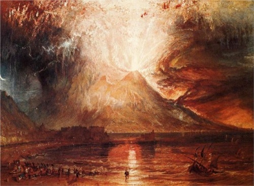 The Eruption of Mount Vesuvius by J.M.W. Turner 1817